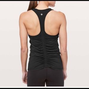 Lululemon Ruche of Adrenaline Tank size 6